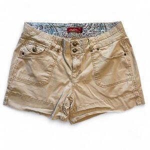 one 5 one Tan Women's Cargo Shorts